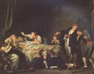 Jean Baptiste Greuze The Punishment of Filial Ingratitude (mk05) Germany oil painting art